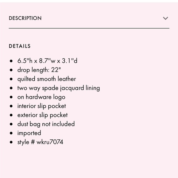 Kate SpadeQuilted Chain Shoulder Bag - Picture 3 of 6